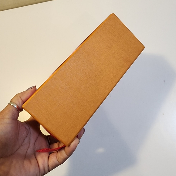 Louis Vuitton Box For Sunglasses with Red and Gold Accents - Picture 6 of 6